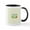 White/Black Inside, variant on CafePress - Snoopy Cutie Pie - 11 oz Ceramic Mug - Novelty Coffee Tea Cup
