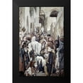 thumbnail image 2 of Tissot, James Jacques 10x14 Black Modern Framed Museum Art Print Titled - Healing of The Woman With An Issue of Blood, 2 of 5