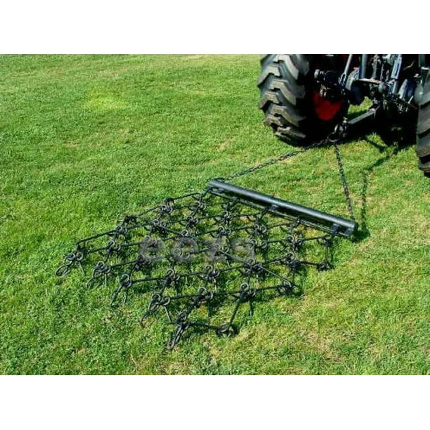 4' x 4' Multi Action Drag Chain Harrow Overall 90" Long 1/2"