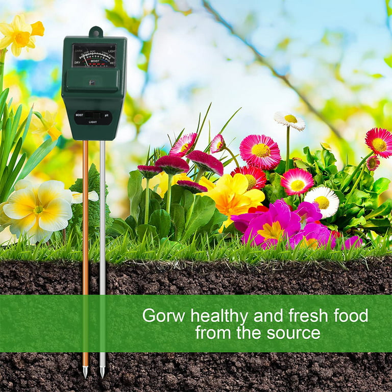 iPower Moisture Sensor Meter Soil Water Monitor Test Hydrometer
