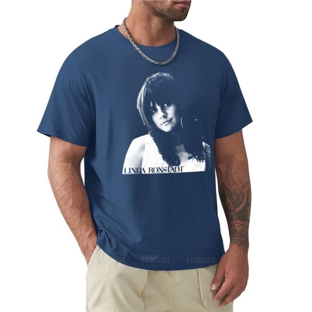 Camiseta Linda de marca para hombre camisa de retrato Retro cuello redondo lisa a la moda