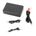 thumbnail image 2 of Inteprter Receptor de audio con disco U Convertidor USB Adaptador inalámbrico Altavoz de coche de baja latencia Distancia de transmisión de 10 m Cables de audio/vídeo, 2 of 6