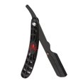 thumbnail image 3 of Straight Razor Holder, Mellow Stainless Steel Safe Hollow Handle Barber Razor Support For Hair Salon ANGGREK  BD1413, 3 of 8