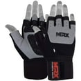 thumbnail image 3 of MRX Weight Lifting Gloves Amara Leather with Long Wrist Straps – Gym Gloves, Workout Gloves, Exercise Gloves for Powerlifting, Fitness, Cross Training for Men & Women, 3 of 6