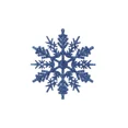 thumbnail image 3 of 10 piezas de copos de nieve con purpurina navideña, adornos colgantes para árbol de Navidad, decoración para fiesta, copos de nieve falsos, 3 of 5