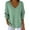 Green, variant on Feancey Womens Plus Size Cotton Sweaters Fall Trendy Striped Knitted Tops Loose Fit Casual Long Sleeve V Neck Sweater Soft Knit Jumpers Pink 4XL