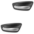 thumbnail image 1 of Manijas de Puertas Interiores HUSHAN 120i 2008 A 2011 Bmw Negro/Plata 2 Piezas, 1 of 4