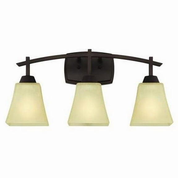 Midori Three Light Indoor Wall Fixture, Oil Rubbed Bronze