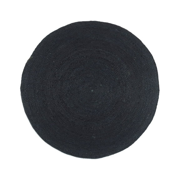 Oussum Hand Woven Natural Jute Area Rug Round Indoor Home Décor Area Runner Online