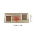 thumbnail image 3 of HINTRMENT 1 Set Mom Memorial Picture Frame Heart Shape Wall Decoration with Hemp Rope Giving for Family Friends, 3 of 4