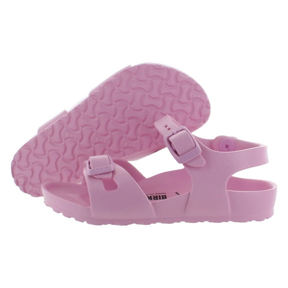 Birkenstock Rio Eva Narrow PS Girls Shoes Size 9, Color: Fondant Pink