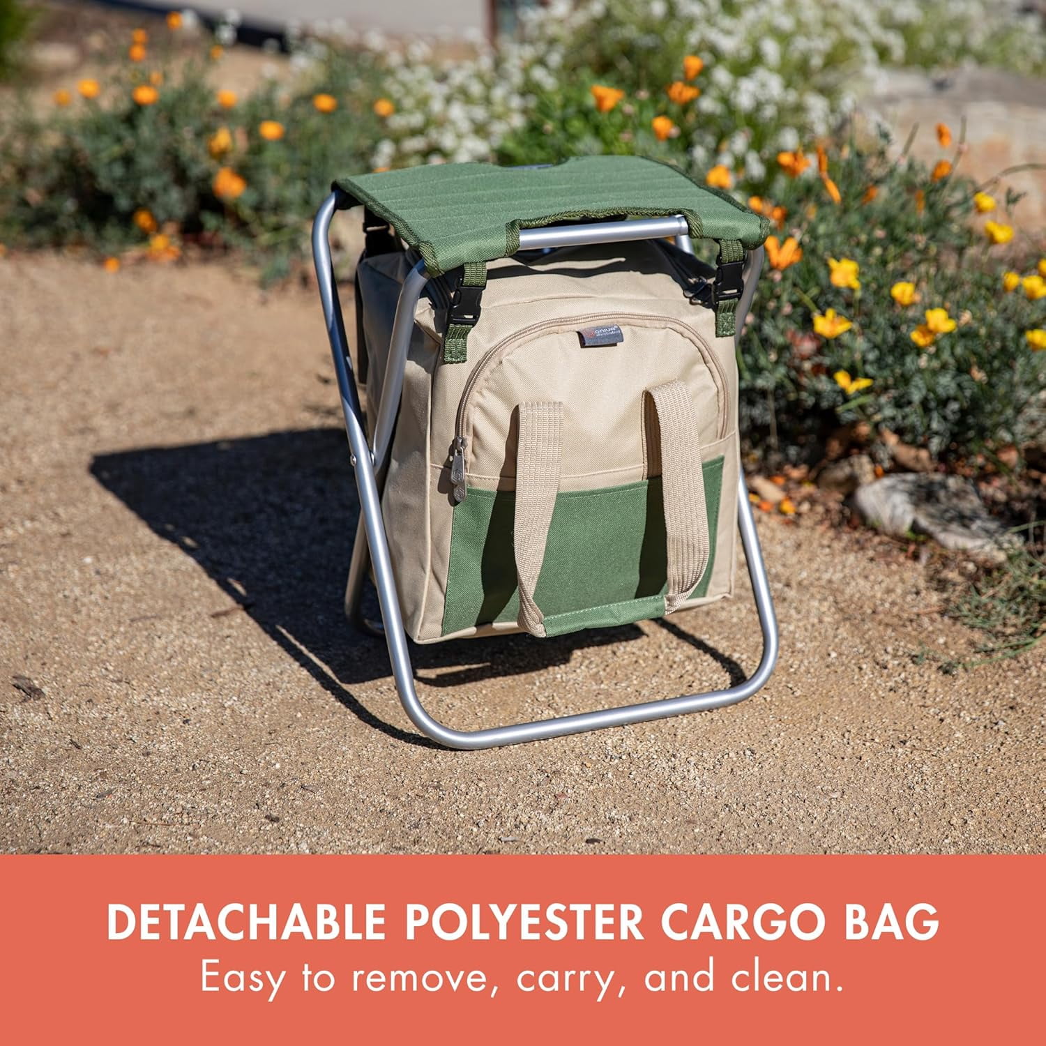 Garden Kneeler and  with Detachable Tote Organizer, Folding Gardening  for Weeding & Yard Work