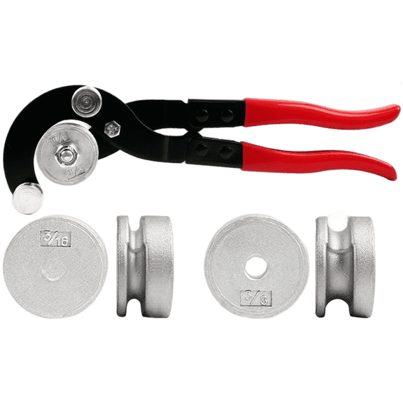 Manual Tube Bender Tool For Copper Aluminum Pipe 4 Sizes 4 8Mm 6 35Mm 10Mm 8Mm