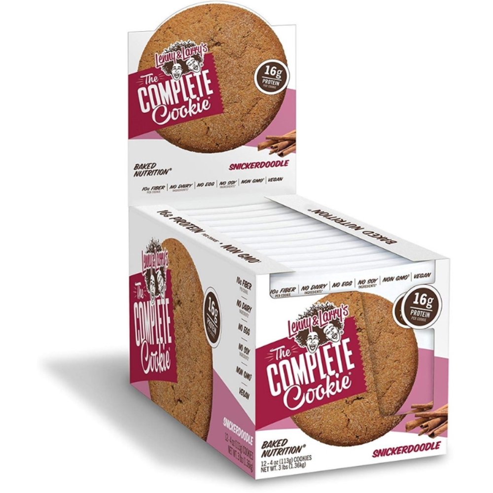 2 Pack Lenny & Larry's The Complete Cookie, Snickerdoodle 12 ea 4 oz