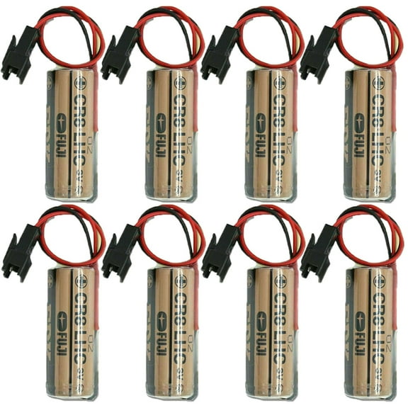 8Pack FDK CR8. LHC 3V 2600mAh Lithium AA Battery Replacements for CR8-LHC TH559EDV410R