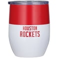 thumbnail image 2 of Houston Rockets 16oz. Colorblock Stainless Steel Curved Tumbler, 2 of 2