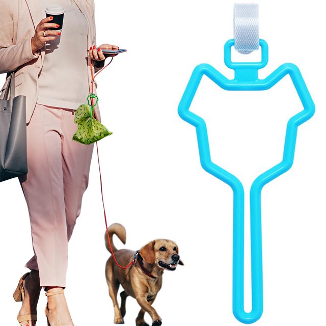 Soporte Para Bolsa De Caca De Perro, Suministros Para Mascotas, Distribuidor De Cuerda De Tracción Resistente Y Duradero Para Perros Serendint PT002428-05