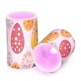 thumbnail image 2 of Easter Eggs Bohomia Flameless Candles&nbsp;LED Lights Battery Operated Candles with Remote and Timers Flicker Lights Votive Set of 2, 2 of 7
