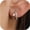 Silver : 1, variant on SUETOR 3Pairs 925 Sterling Silver Earrings for Women, 14K Gold Plated Small Huggie Hoop Earrings Sets for Multiple Piercing Hypoallergenic, CZ Cartilage Earrings Stacks Trendy Earrings Jewelry Gifts