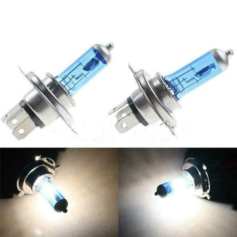 2x 9012/HIR2 Halogen 55W Low-Beam Headlight Bulbs Bright Glass Replacement  White