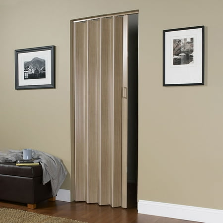 Homestyle Plaza Vinyl Folding Door fits 36"wide x 80"high Nutmeg