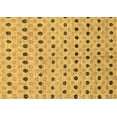 thumbnail image 1 of Ahgly Company Indoor Rectangle Abstract Brown Modern Area Rugs, 5' x 7', 1 of 4