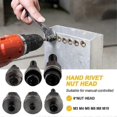 thumbnail image 4 of 6pcs Hand Rivet Tool Steel Set Manual Riveter Replace Tip Nut M3//m5/m6/m8/m10 Mandrel For Rivet Nut Tool, 4 of 5
