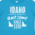 thumbnail image 4 of Inktastic Idaho Awesome Since 1890 Boys or Girls Toddler T-Shirt, 4 of 5