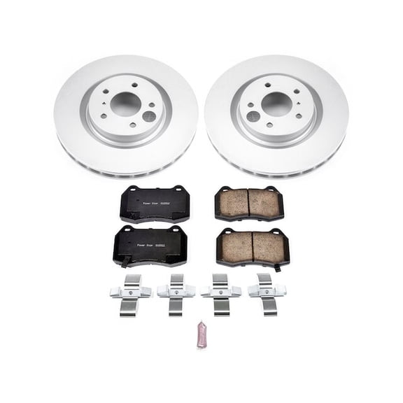 Front Brake Pad and Rotor Kit - Compatible with 2003 - 2008 Nissan 350Z 2004 2005 2006 2007