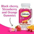 thumbnail image 2 of Caltrate Gummy Bites 500 Mg Calcium and Vitamin D Supplement, Black Cherry, Strawberry, Orange - 50 Count, 2 of 11
