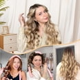 thumbnail image 5 of Yanibest Heatless Hair Curler, Overnight Curl Headband for Natural Wavy Curls,include Hair Clip Scrunchies for Styling, 5 of 9