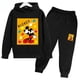 thumbnail image 2 of Sudadera con capucha deportiva de dibujos animados para niños, pantalones de manga larga, traje de moda para niños y niñas, conjunto de 2 piezas de primavera, ropa para bebés, ropa para niños, 2 of 5