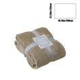 thumbnail image 3 of Summer Savings Clearance! Boovnll Throw Blanket - 47x80" Super Soft & Cozy Solid Color Lightweight Flannel Blankets - Machine Washable Microfiber for All Season Home, Living Room, Couch, Blanket, 3 of 6