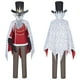 thumbnail image 2 of Disfraz de Anime Helluva Boss Stolas para hombre y mujer, conjunto completo de capa, pantalón y uniforme con sombrero, para Halloween, 2 of 4