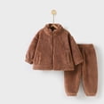 thumbnail image 2 of REDARER Adorable Girls Winter Outfit Cozy Two Piece Pajamas and Playwear for Baby Girl Casual Daily Wear,Kids Clothing,Size:3-4 Years, 2 of 3