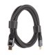 thumbnail image 3 of Cable USB C a USB C PD240W, interfaz USB 2.0 tipo C, 480 Mbps, cable de datos de doble extremo USB C macho a C macho, 150 cm, 3 of 14