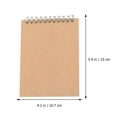 thumbnail image 2 of FONWILYO 12 Pcs Cahier de Bureau Papier Brun pour Usage Quotidien Idée Inscription, 2 of 5