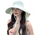 thumbnail image 2 of ievspot Sun Hat for Men Women Wide Brim Bucket Hats with Neck Flap Summer Fishing Hat for Hiking Travel And Outdoors, 2 of 8