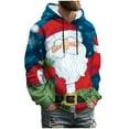 thumbnail image 6 of Christmas Hoodies for Men Oversize Ugly Christmas 3D Novelty Pullover Long Sleeve Holiday Sweatshirts, 6 of 6