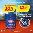 thumbnail image 4 of Impermeabilizante Acrílico Elastomérico Base Agua De Secado Extra Rápido Con Tecnología Hidro Repelente Fester Acriton ProShield 12 Años 19 L Rojo, 4 of 5