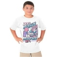 thumbnail image 3 of The Smurfs Cool Kanji Makin Moves Crewneck T Shirts Boy Girl Teen Brisco Brands M, 3 of 6