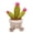 C, variant on Sktrjpolfis Potted Plant Plush Ornament, Cute Cactus/Sunflower/Flower Design, Soft Stuffed Decorative Piece for Home Desk Gifting