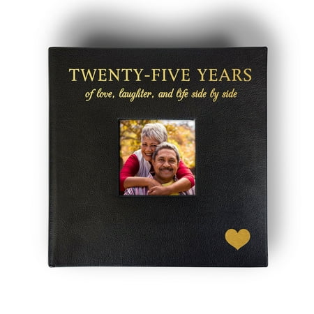 25th Anniversary Photo Album – Love and Laughter Design