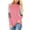 Pink, variant on Womens Fall Tops Long Sleeve Shirts Crew Neck Pullover Fashion Leopard Printed Color Block Striped Tshirts for Women Tunics Tops Casual Sweatshirts Blouse Khaki Clothing Size XL