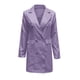 thumbnail image 4 of Puntoco Chaqueta de traje delgada de color sólido de nueva línea para mujer Abrigo de solapa de manga larga con doble botonadura top Rollbacks Puntoco Puntoco-3216, 4 of 6