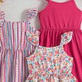 thumbnail image 4 of Girls Dresses Toddler Girls 3-Pack Casual Print Skater A-Line Dress, 4 of 4