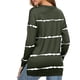 thumbnail image 2 of Tops de moda para mujer, camiseta suelta, camisetas tipo túnica estampadas de manga larga, 2 of 5