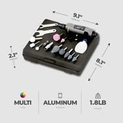 Master Mechanic .25 Inch Straight Die Grinder Kit w/Aluminum Housing