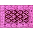 thumbnail image 1 of Ahgly Company Indoor Rectangle Oriental Pink Industrial Area Rugs, 2' x 5', 1 of 4