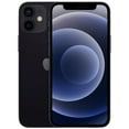 thumbnail image 1 of Restored Apple iPhone 12 128 GB Fully Unlocked Black (Refurbished), 1 of 5